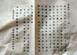 D26061022〇明治布告布達  遺失物届出の義  明治８年 岐阜県〇和本古書古文書
