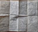 D26053102〇古地図 五万分一図 山上獄 奈良県 昭和２０年代〇和本古書古文書