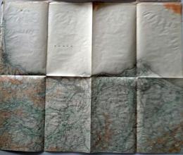 D26053112〇古地図 五万分一図 大分 大分県 昭和２０年代〇和本古書古文書