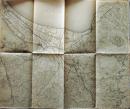 D26053120〇古地図 五万分一図 米子 島根県 昭和２０年代〇和本古書古文書