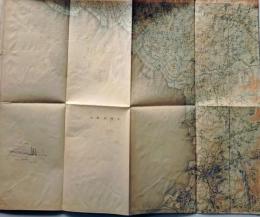D26053122〇古地図 五万分一図 大牟田 福岡県 昭和２０年代〇和本古書古文書