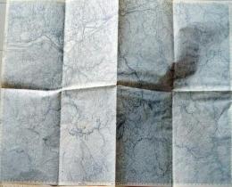 D26053129〇古地図 五万分一図 高野山 奈良県 昭和２０年代〇和本古書古文書