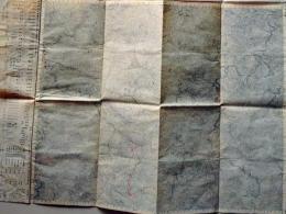 D26053130〇古地図 五万分一図 大台ケ原 三重県 昭和２０年代〇和本古書古文書