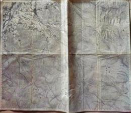 D26053136〇古地図 五万分一図 須坂 長野県 昭和２０年代〇和本古書古文書