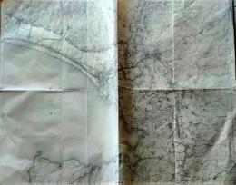D26053139〇古地図 五万分一図 沼津 静岡県 昭和２０年代〇和本古書古文書