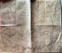 D26053140〇古地図 五万分一図 妙高山 高田 長野県 昭和２０年代〇和本古書古文書