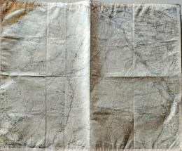 D26053141〇古地図 五万分一図 高遠 長野県 昭和２０年代〇和本古書古文書