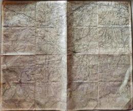 D26053142〇古地図 五万分一図 冨岡 群馬県 昭和２０年代〇和本古書古文書