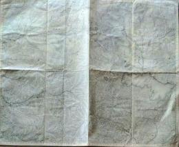 D26053143〇古地図 五万分一図 男体山 日光 栃木県 昭和２０年代〇和本古書古文書