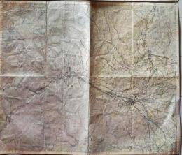 D26053144〇古地図 五万分一図 日光 栃木県 昭和２０年代〇和本古書古文書