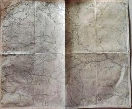 D26053146〇古地図 五万分一図 御代田 長野県 昭和２０年代〇和本古書古文書