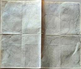 D26053147〇古地図 五万分一図 八海山 新潟県 昭和２０年代〇和本古書古文書
