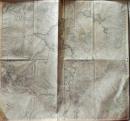 D26053148〇古地図 五万分一図 阿寒湖 北海道 昭和２０年代〇和本古書古文書
