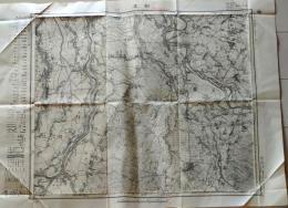 D26070201〇古地図 五万分一図 新津 新潟県 昭和６年〇和本古書古文書