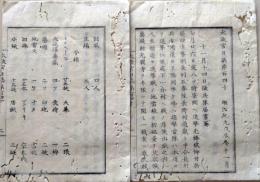 D26070140〇太政官日誌 明治元年戊辰 第１４０号 徴兵隊 笹岡へ進撃〇和本古書古文書