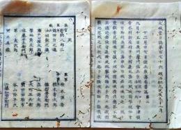 D26070176〇太政官日誌 明治元年戊辰 第１７６号 佐土原藩 会津領青木村〇和本古書古文書 