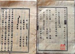 D26070180〇太政官日誌 明治元年戊辰１１月 松前藩 大野村戦争の一件〇和本古書古文書