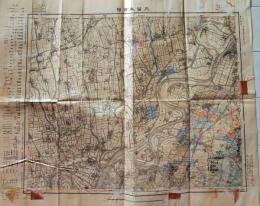 D26070208〇古地図 二万五千分一図 久留米西部 佐賀県 昭和４年〇和本古書古文書