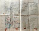 D26070213〇古地図 二万五千分一図 久留米 佐賀県 昭和４年〇和本古書古文書