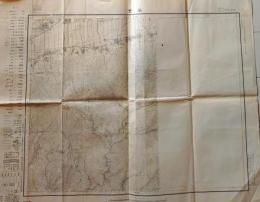 D26070216〇古地図 二万五千分一図 草野 佐賀県 昭和４年〇和本古書古文書