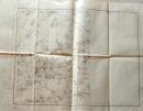 D26070217〇古地図 二万五千分一図 田主丸 福岡県 昭和４年〇和本古書古文書