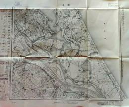 D26070506〇古地図 五万分一図 潮来 茨城県 昭和２０年代〇和本古書古文書
