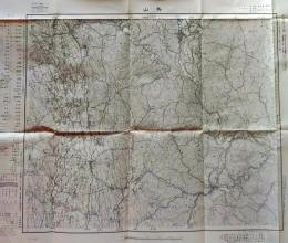 D26070522〇古地図 五万分一図 烏山 栃木県 昭和２０年代〇和本古書古文書