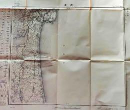 D26070524〇古地図 五万分一図 磯濱 茨城県 昭和２０年代〇和本古書古文書