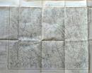 D26070525〇古地図 五万分一図 水海道 茨城県 昭和２０年代〇和本古書古文書