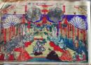 D26070408〇一枚摺物 石版画  伊勢大々御神楽の図  大正８年〇和本古書古文書