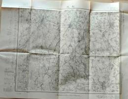D26070531〇古地図 二十万分一図 結城 茨城県  昭和３０年代〇和本古書古文書