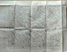 D26070537〇古地図 五万分一図 幸手 埼玉県 昭和年代〇和本古書古文書