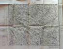 D26070538〇古地図 五万分一図 幸手 埼玉県 昭和年代〇和本古書古文書