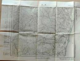 D26070542〇古地図 五万分一図 高萩 茨城県 昭和２０年代〇和本古書古文書