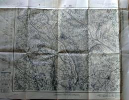 D26070551〇古地図 五万分一図 野田 千葉県 昭和２０年代〇和本古書古文書	