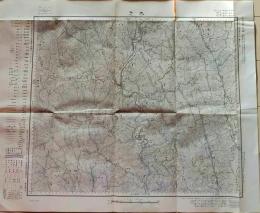 D26070554〇古地図 五万分一図 大子 茨城県 昭和２０年代〇和本古書古文書