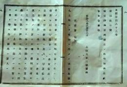 D26070720〇明治布告布達  改定律 増加  明治８年 岐阜県〇和本古書古文書