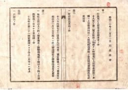 N26062614○明治布告布達○戸長例会筆記(議事録)綴 山形県飽海郡宮内村外三ヶ村戸長役場(現 酒田市)○明治２０年１２月戸長例会・馬耕勲奨方の件ほか２９項○和本古書古文書

※戸長例会＝明治19年12月より山形県飽海郡(郡役所は酒田秋田町・現在の酒田市)の各戸長が毎月一回一堂に会し懇話を実施
　①郡長より郡内行政に付談話(主に行政文書の要点指導)②各役場所轄内の状況陳述③各役場互いに協議ほか
