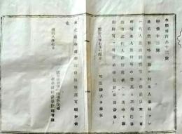 D26070724〇明治布告布達   犯罪吟味願 明治８年 岐阜県〇和本古書古文書