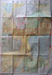 D26071007〇古地図 名古屋市街地図  昭和１７年〇和本古書古文書