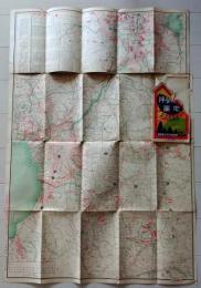 D26071015〇古地図 皇陵参拝地図 昭和１３年〇和本古書古文書