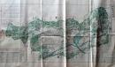 D26071302〇複製 古地図  山城州大絵図 安永７年 昭和年代〇和本古書古文書