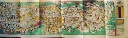 D26070104〇複製 大日本行程大絵図 安政四年作 竹原版 全国道中図集  古地図史料出版 昭和年代〇和本古書古文書