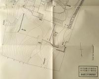 D26070110〇修学院離宮 中御茶屋１枚 京都市左京区修学院の比叡山麓にある皇室関連施設。「日本有名庭園実測図集」の１枚  庭園文化研究所〇和本古書古文書	