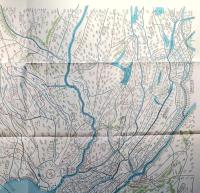 D26070151〇復刻版 東都近郊全図 弘化元年 江戸切絵図 人文 日本地図選集社 昭和年代〇和本古書古文書	