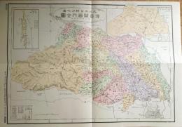 D26070111〇復刻 埼玉県 日本地図選集 明治２７年 大日本管轄分地図  昭和４３年〇和本古書古文書