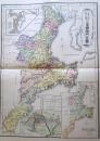 D26070126〇復刻 三重県 日本地図選集 明治２７年 大日本管轄分地図  昭和４３年〇和本古書古文書	