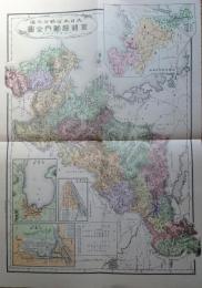 D26070128〇復刻 古地図 京都府管内全図 明治２８年 大日本管轄分地図 昭和43年〇和本古書古文書