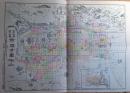 D26070129〇復刻 古地図 京都市図 明治２８年 大日本管轄分地図 昭和43年〇和本古書古文書