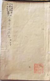 D26071416〇明治時代教科書 和紙和本   小学日本地誌略 下巻 １冊  明治１３年〇和本古書古文書